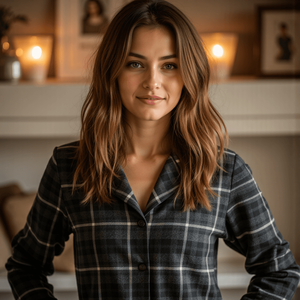 Уютные AI-портреты: Домашняя фотостудия