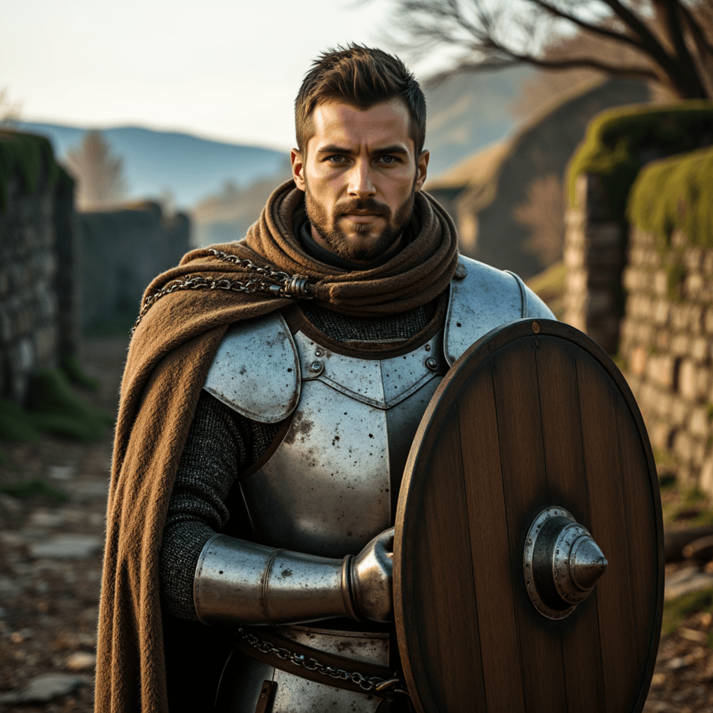 AI: Спортсменка в средневековом стиле?