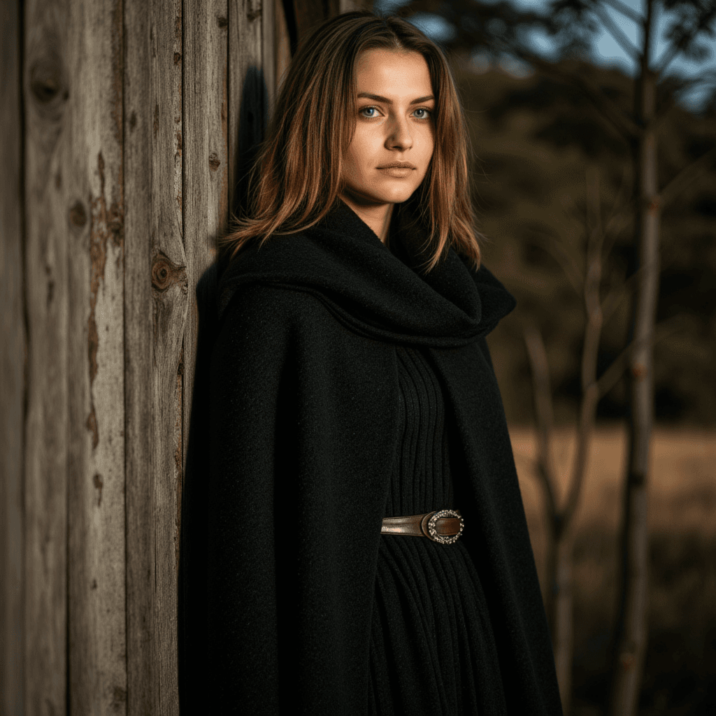 Искусство AI: Сельский Портрет с Душой