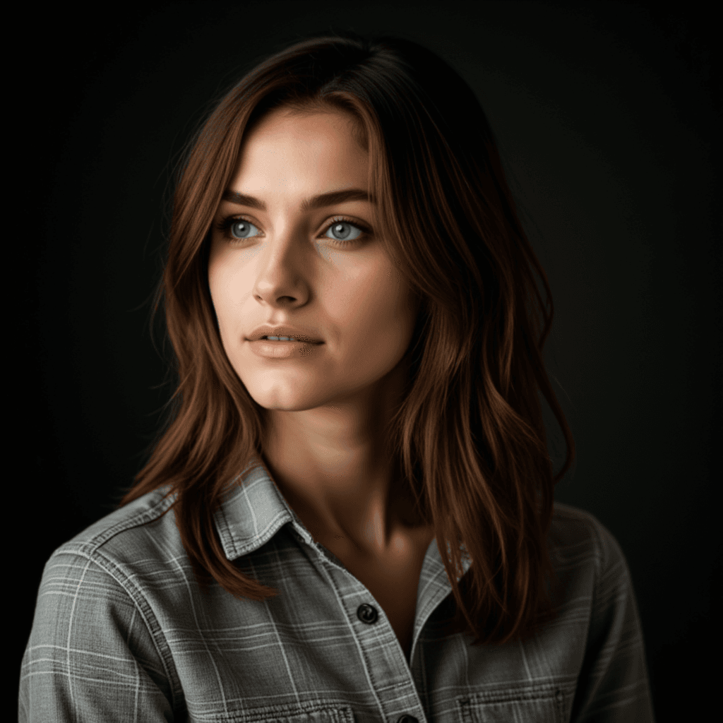 AI-портрет: Глубина Взгляда (RAW)