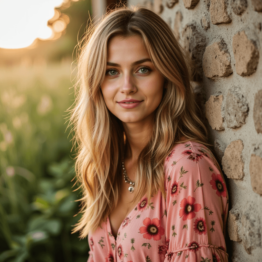 RAW: Бохо Портрет в Природе