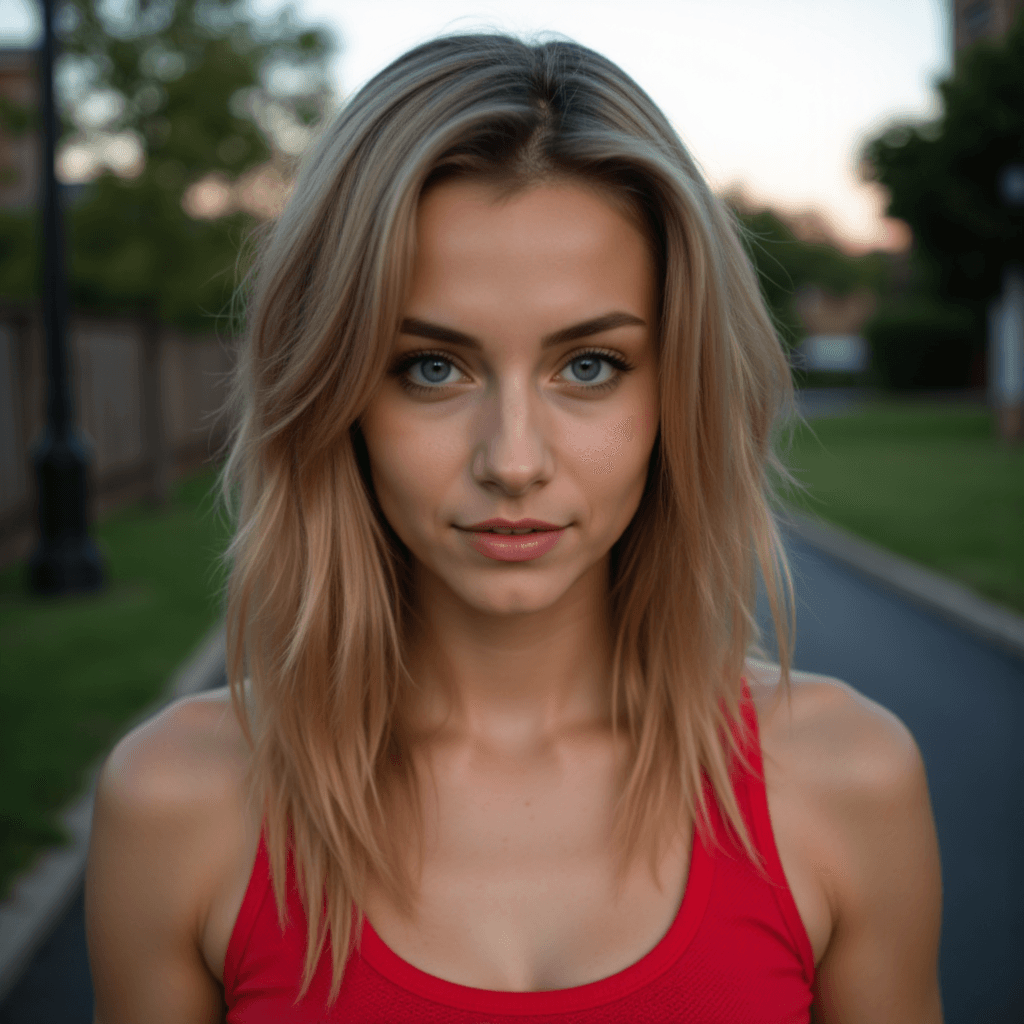 AI-Фото: Теплый Polaroid Спортивный Образ