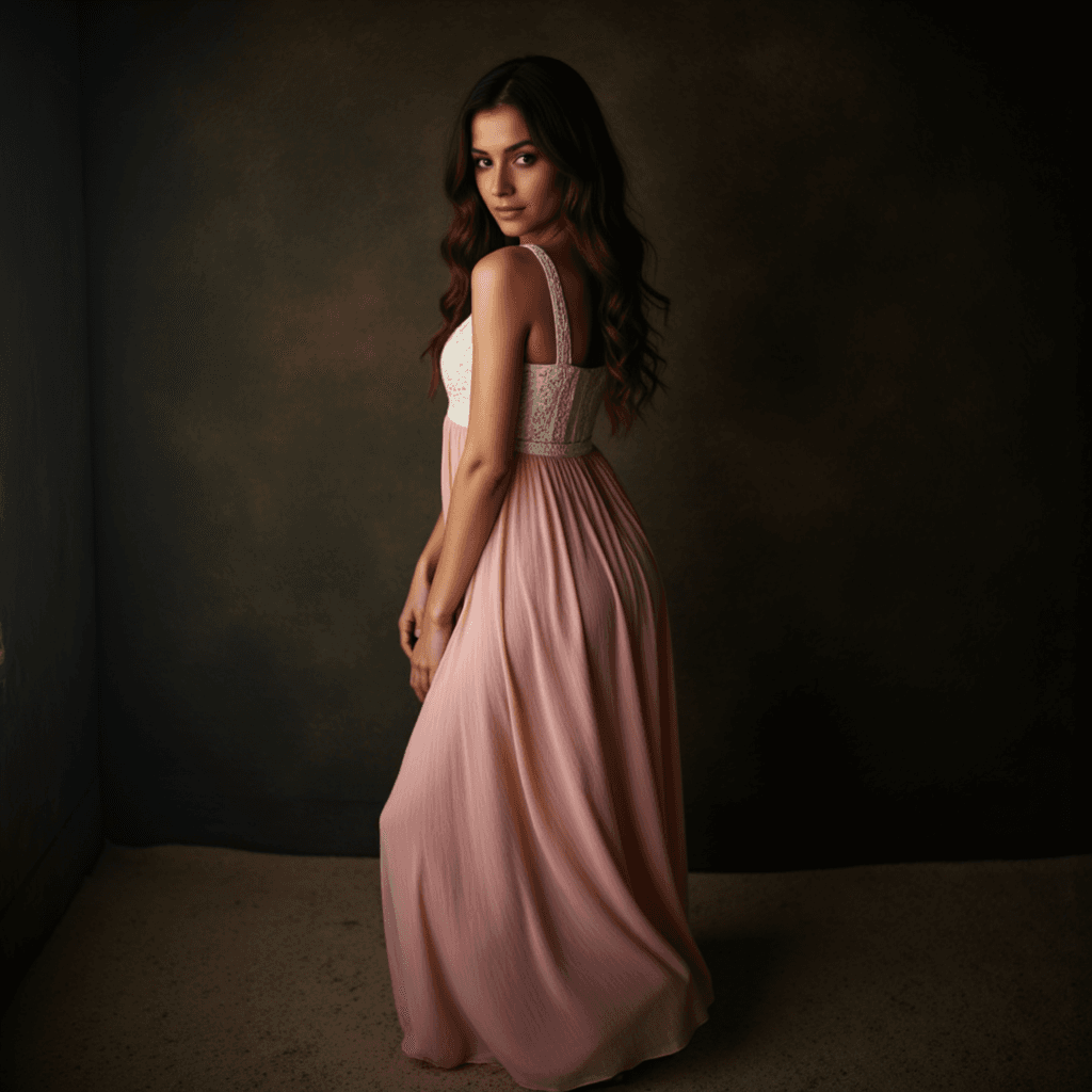 Нейросеть: Нежная Ковбойская Фотосессия Pink Dream