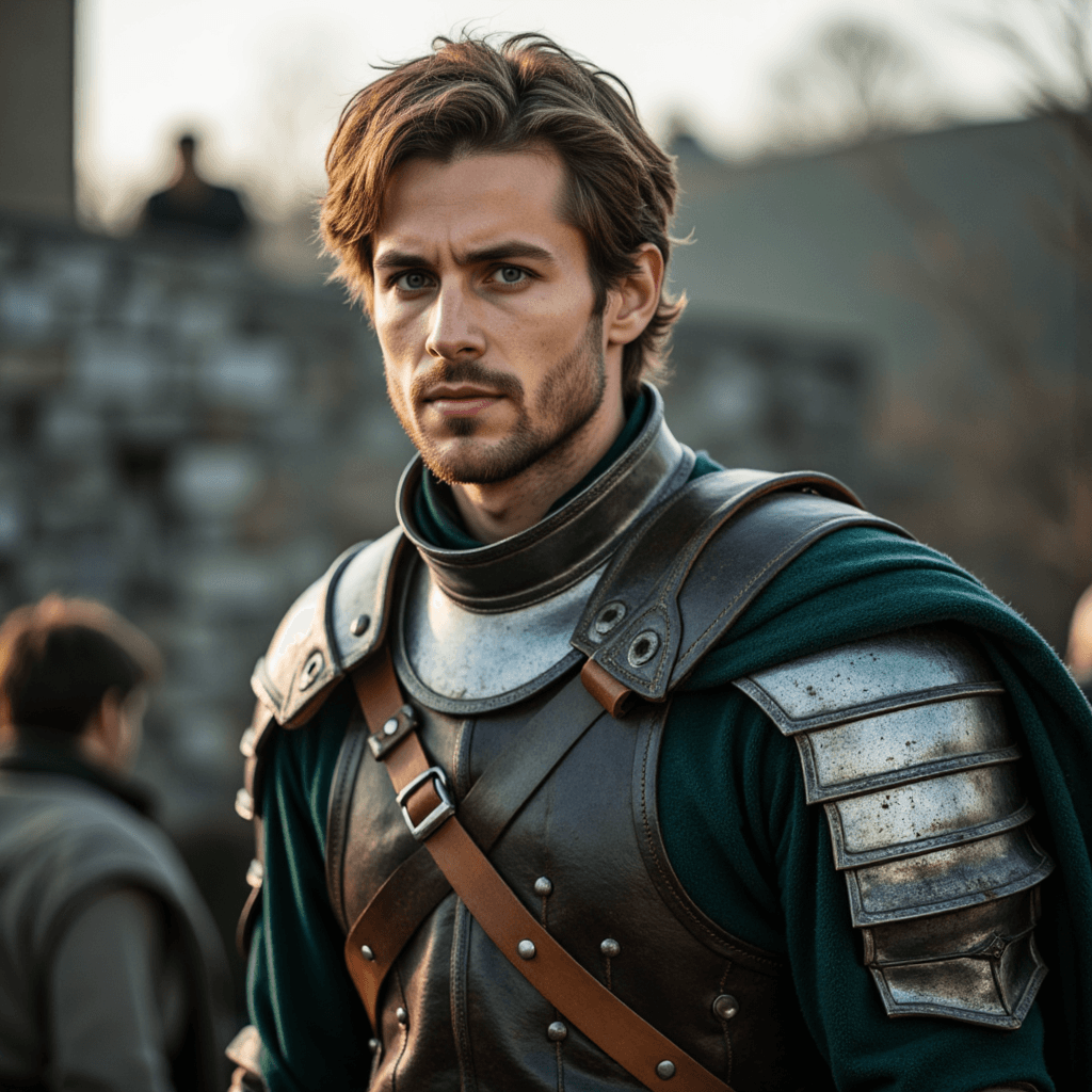 AI-фотовоин: Этюд в Зеленом и Солнце Мягкое