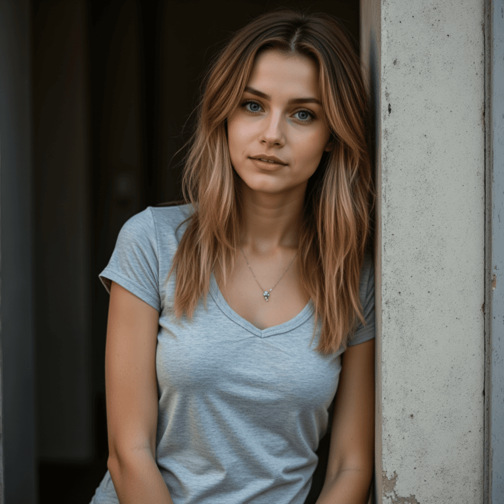 ИИ Фото: Хипстер Портрет (Кэжуал)