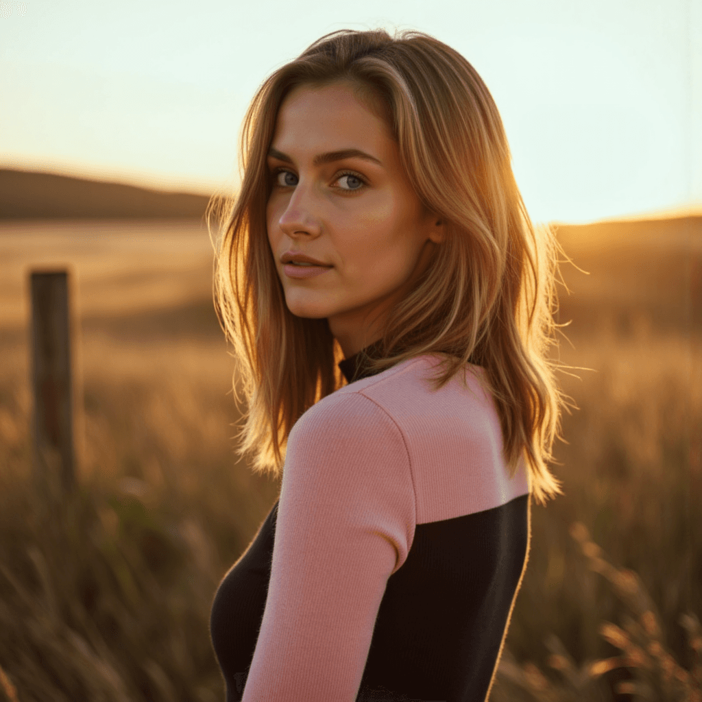AI-Фото: Нежность Сельского Портрета
