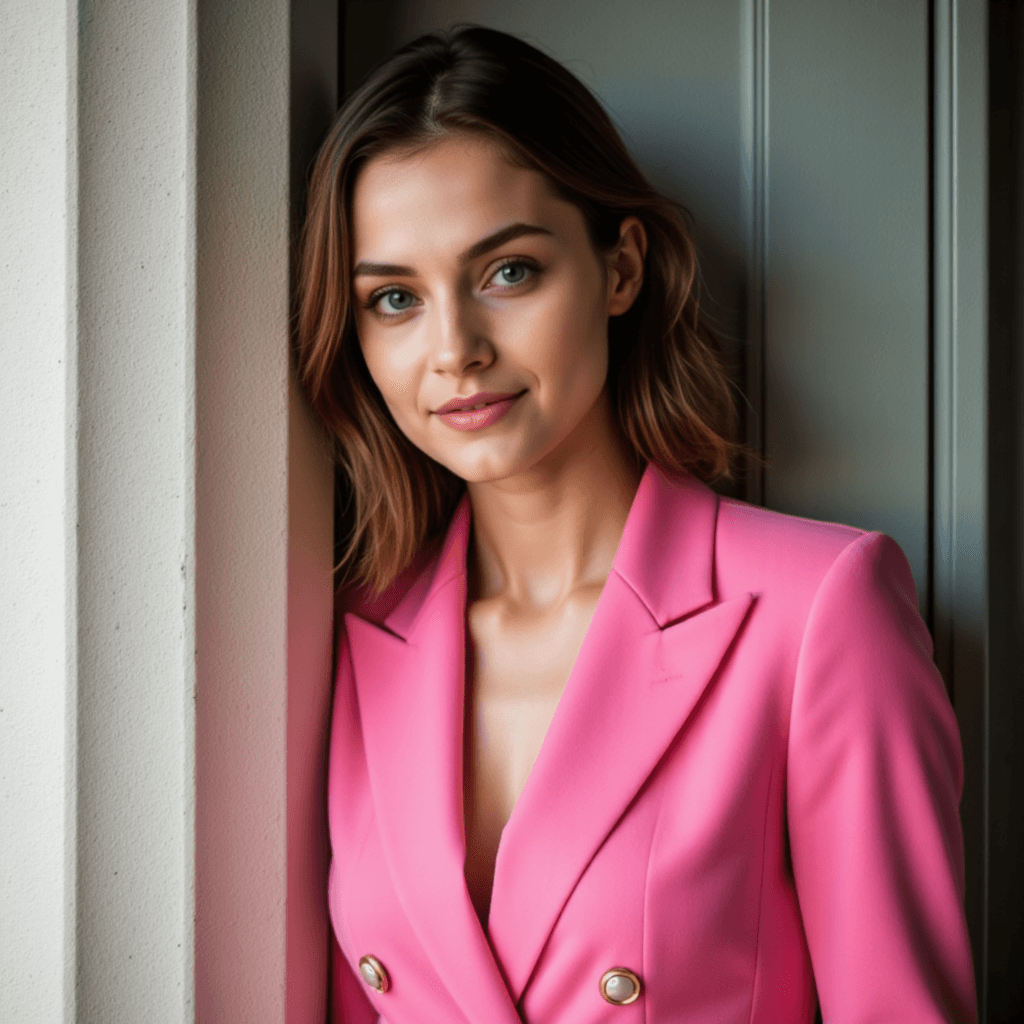 AI Мужской Портрет: Арт-деко на Природе