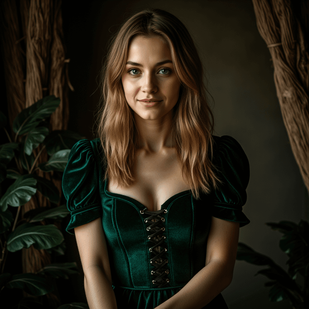 Готика в русском стиле: AI фотосессия