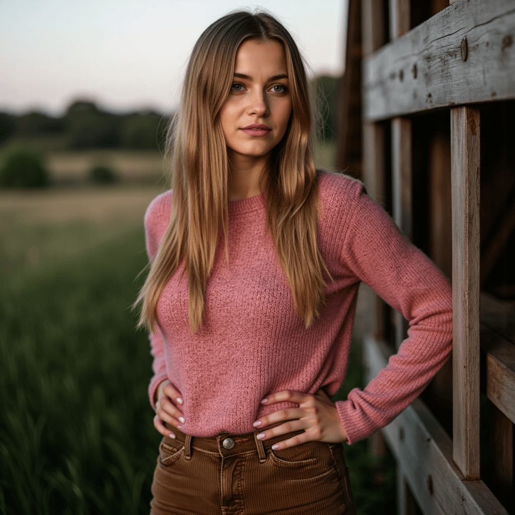 AI Портреты: Сельский уют в HDR