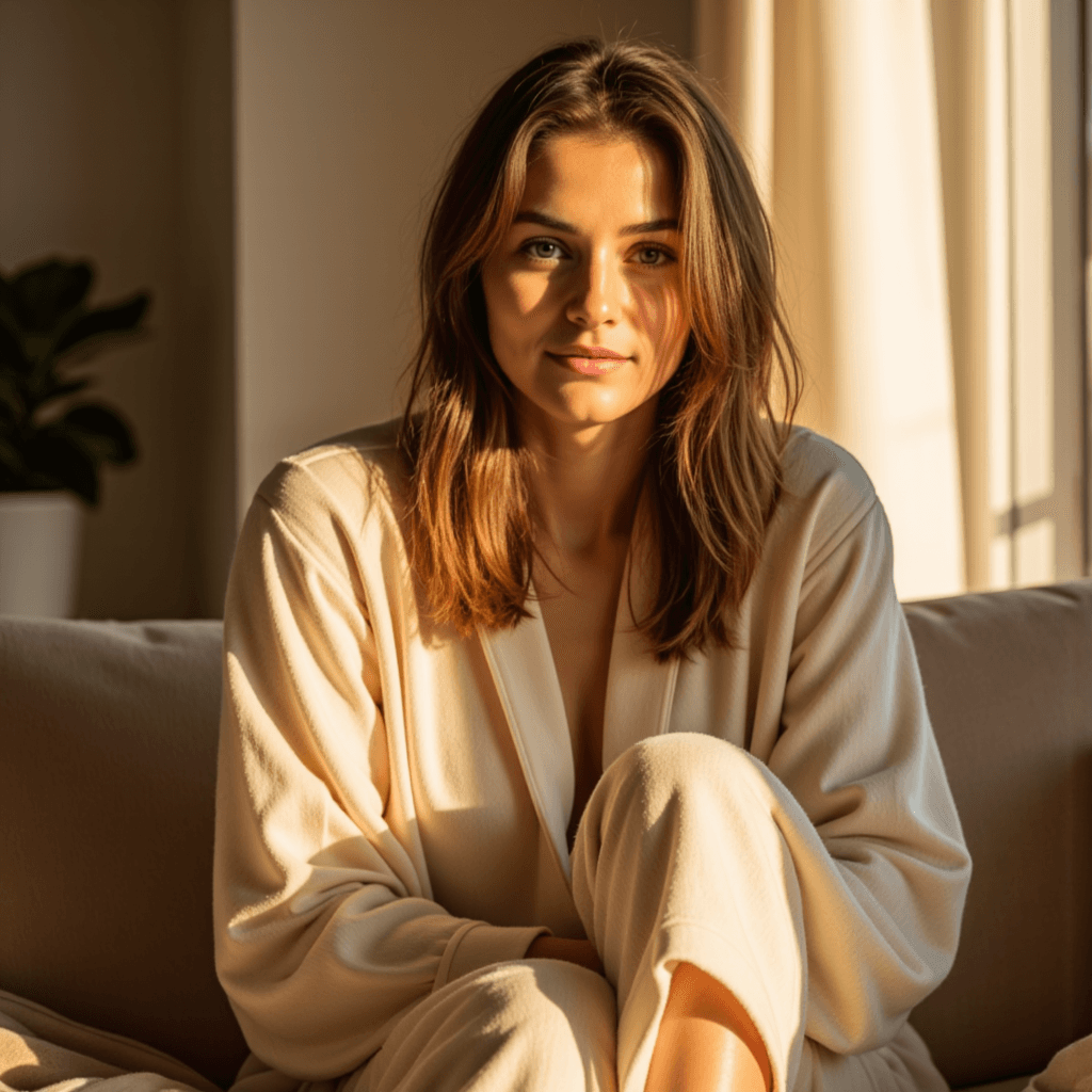 Полароид: Утренний Портрет и Золотой Час