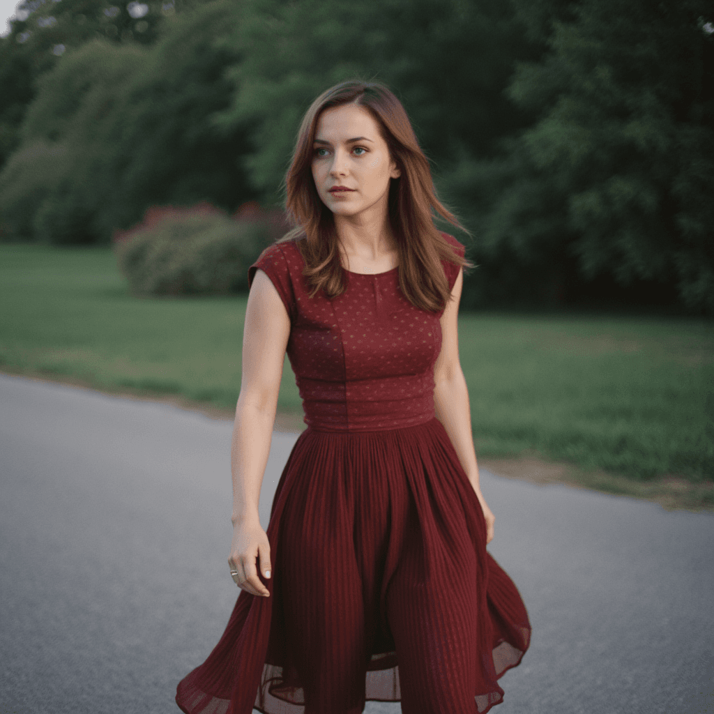 AI Ретро-Портрет: Полароид Меланхолии