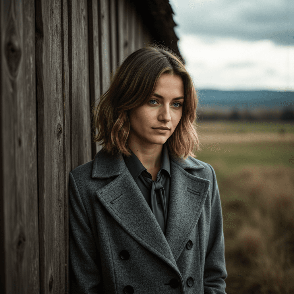 AI-портрет: Сельский Шик и Тени