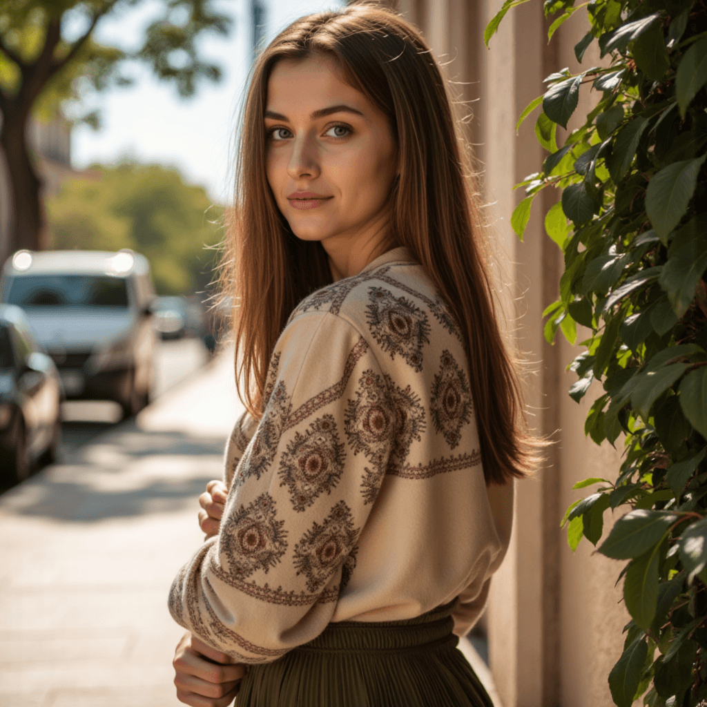 AI-Фото: Нац. Костюмы в Стиле Preppy