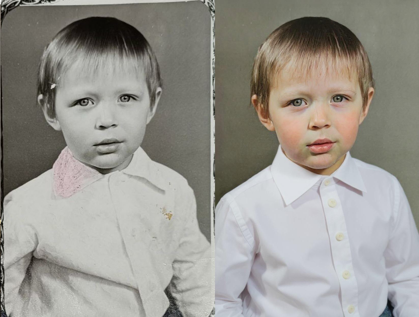 Восстановление фотографий: верните старые снимки к жизни с помощью ИИ на Айка Ру