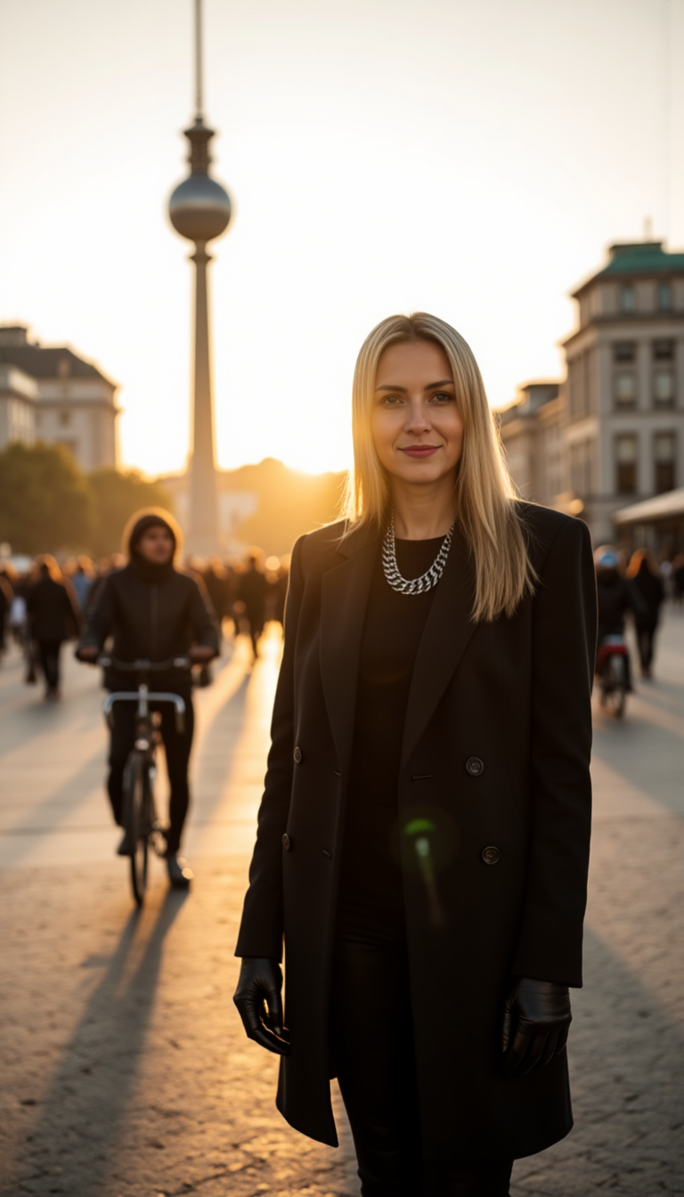 Александерплац: Золотой час, Sony A7 IV. Берлин
