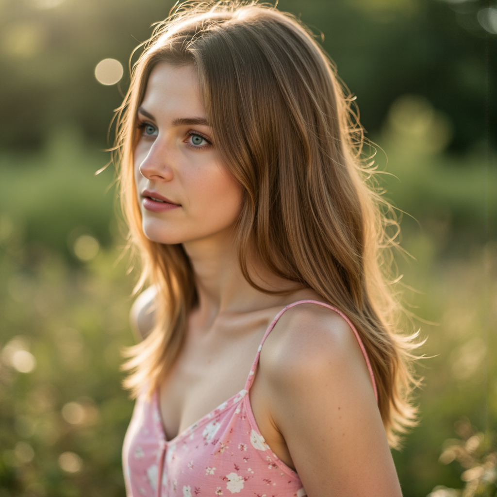 Розовая мечта: нежная фотосессия - Фотосессия с нейросетью