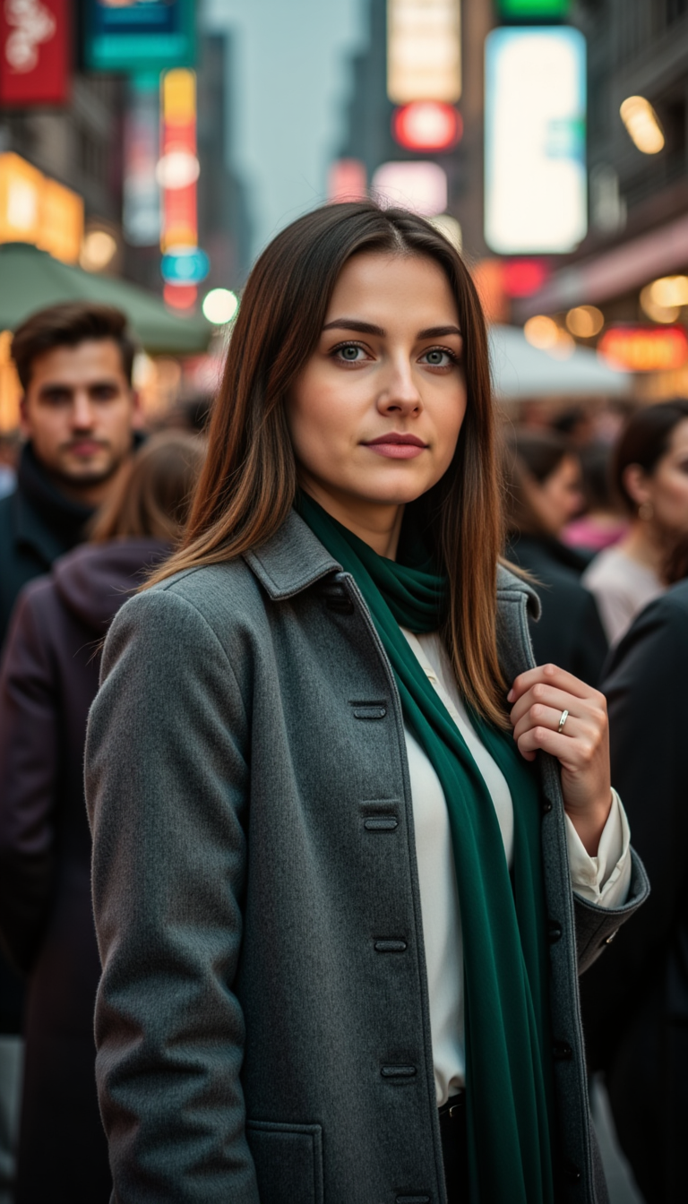 Динамика толпы: Проф. фото с Canon EOS R5
 - Фотосессия с ИИ AIQA