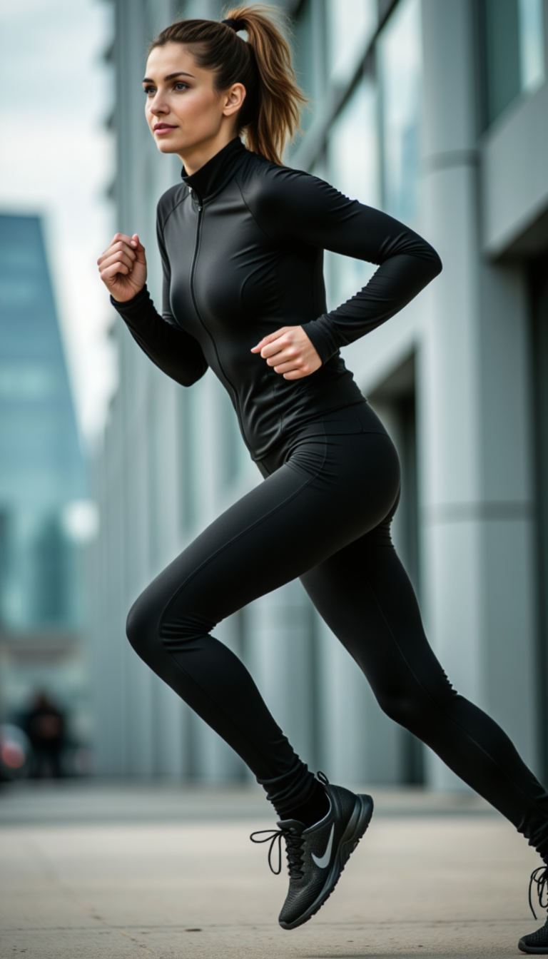 AI Фото: Спорт в Движении, Canon EOS R5
 - Фотосессия с ИИ AIQA