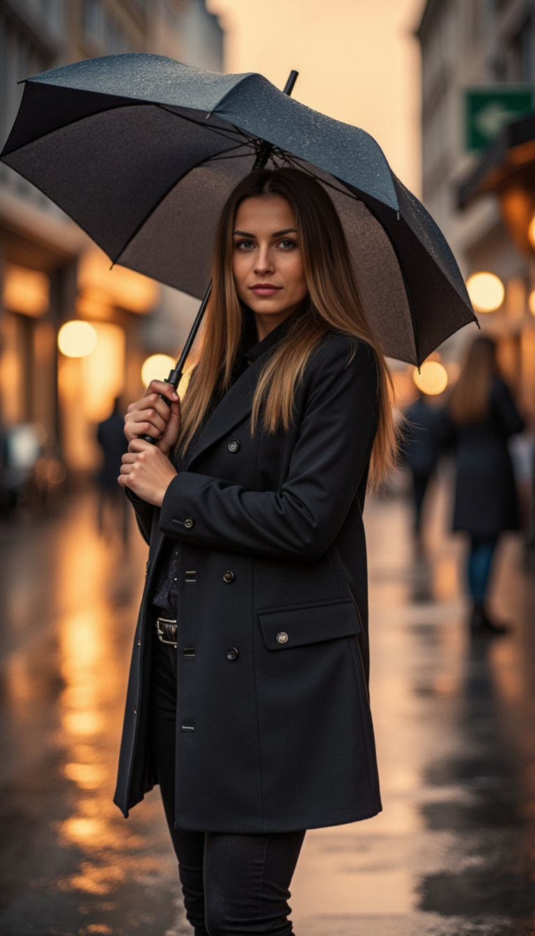 Фотосессия в лужах: Золотой час & Nikon Z9
 - Фотосессия с ИИ AIQA
