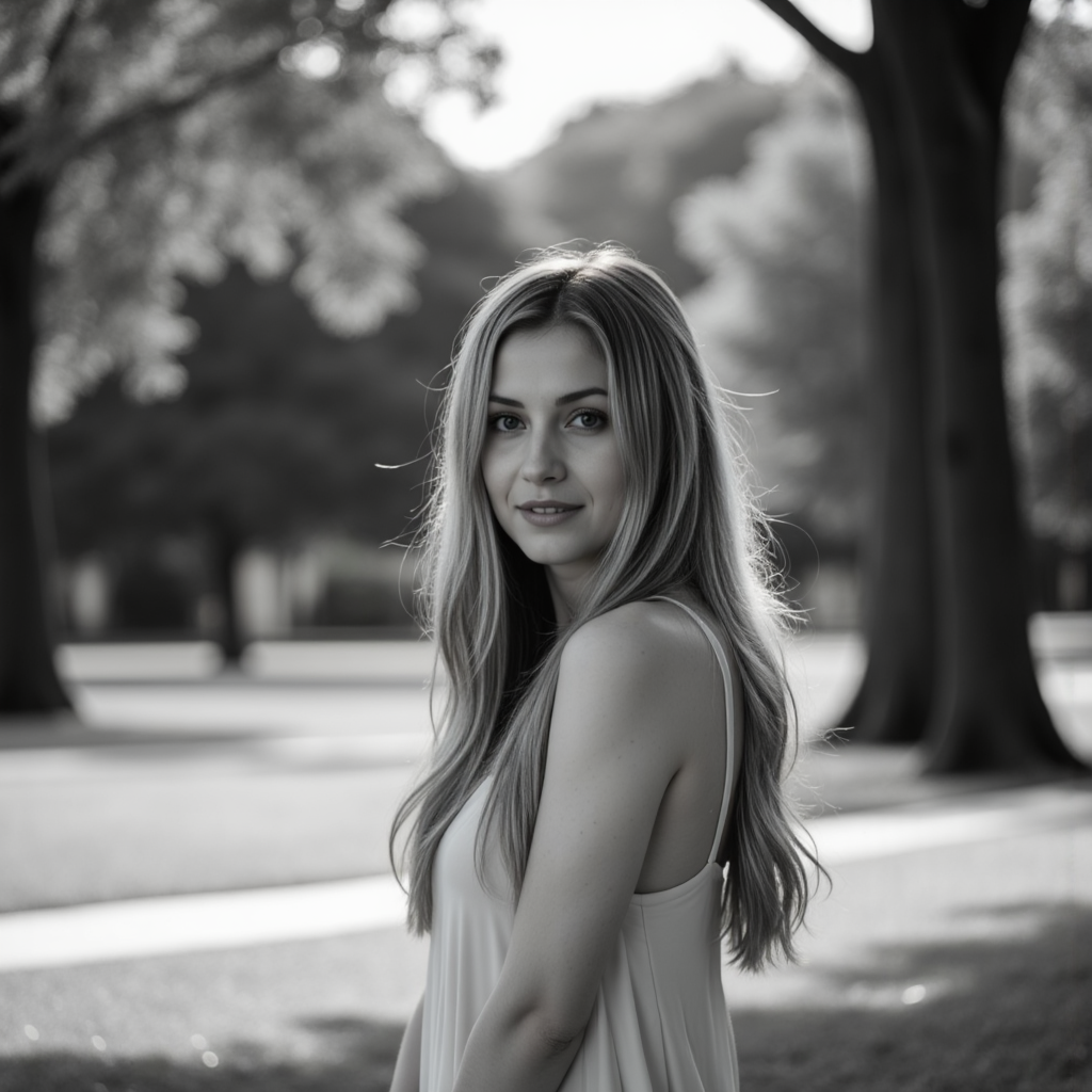 Черно-белая фотосессия: Овечки, луг и нежность
 - Фотосессия с нейросетью
