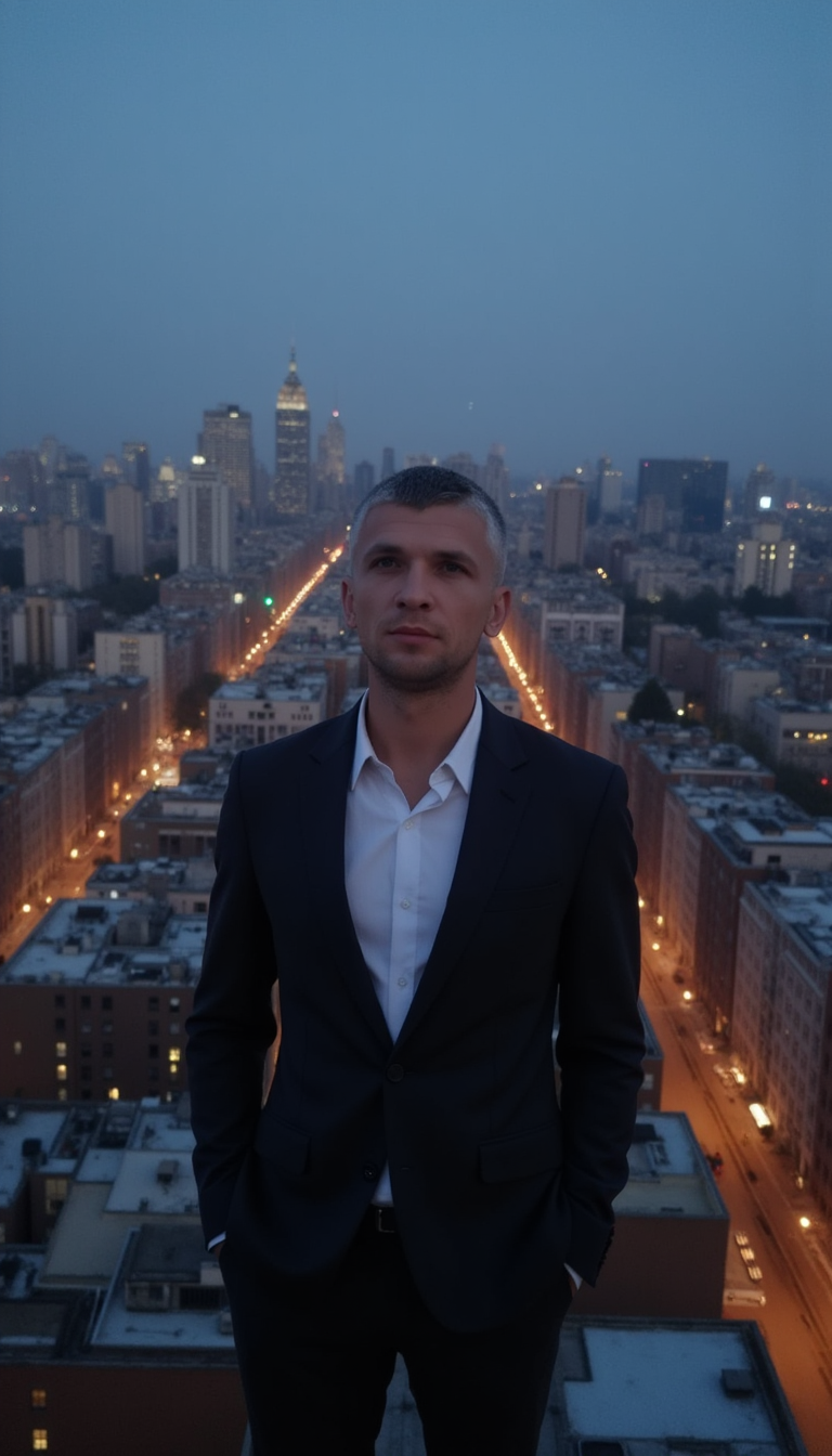 На крыше: Urban style, surprise, Sony A7 IV
 - Фотосессия с нейросетью