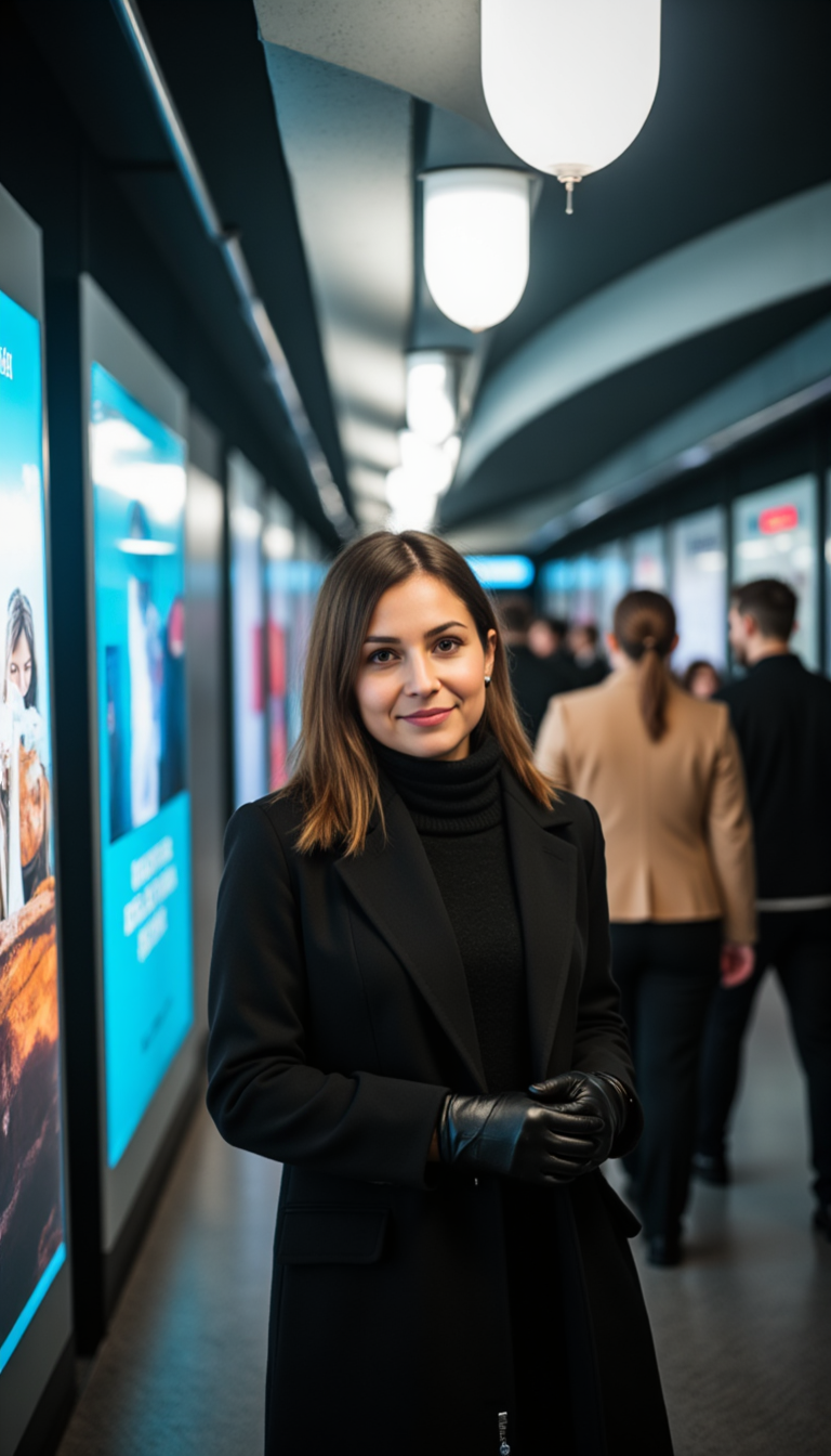 Метрофото: Драма, Стиль и Canon EOS R6
 - Фотосессия с нейросетью