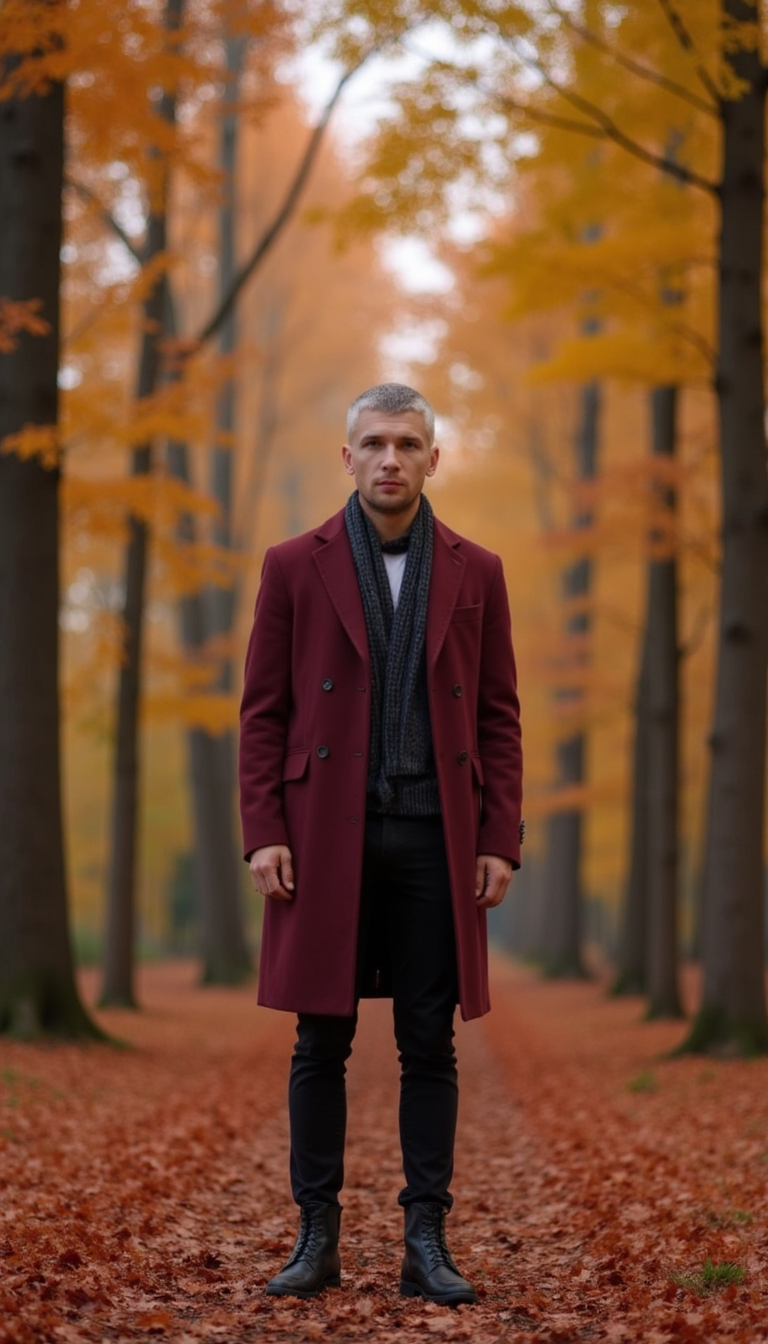 Осенняя Фотосессия: Киношный Полный Кадр
