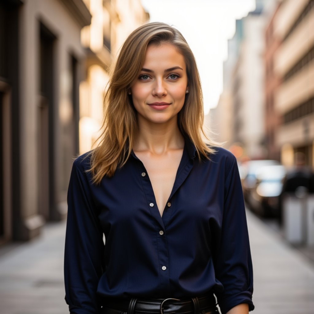 Идеи: Уличная фотосессия в стиле Urban-Chic - Фотосессия с нейросетью