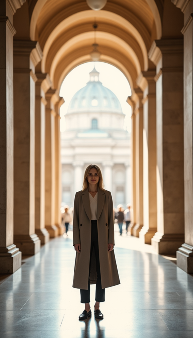 Рим, Ватикан: Киношные линии Sony A1 (85mm)
