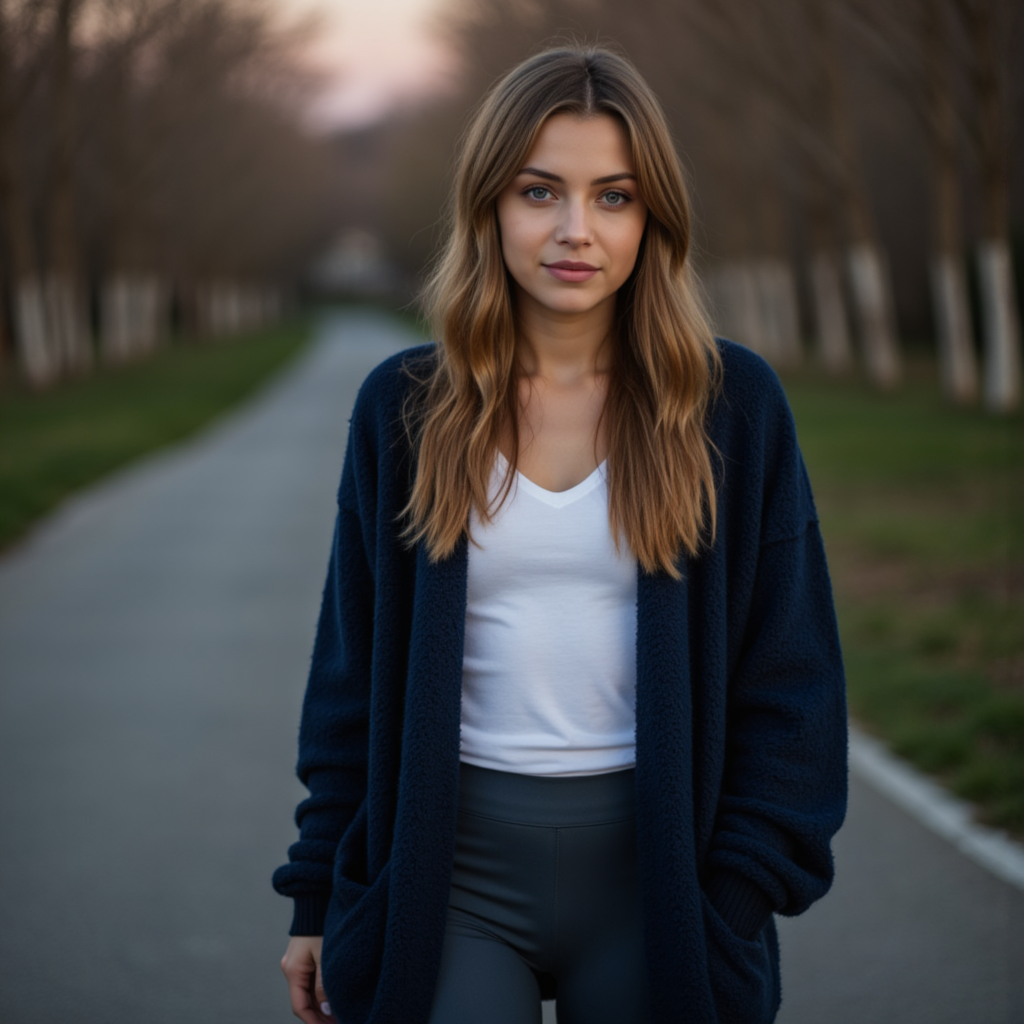 Весенняя фотосессия: грусть в объятиях весны
 - Фотосессия с нейросетью
