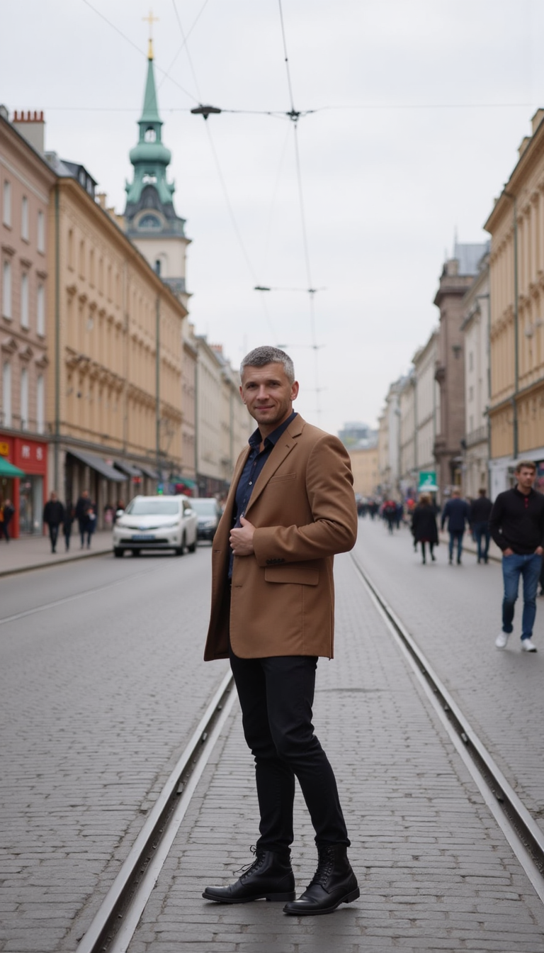 Фотосессия на Невском: Перспектива и Мягкий Свет

