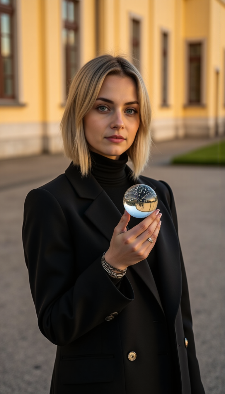 Шёнбрунн: Минимализм в свете (Sony A1, 35mm)
 - Фотосессия с нейросетью