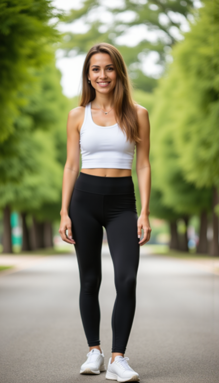 Спортивные фото в парке: Z8, минимализм и свет
