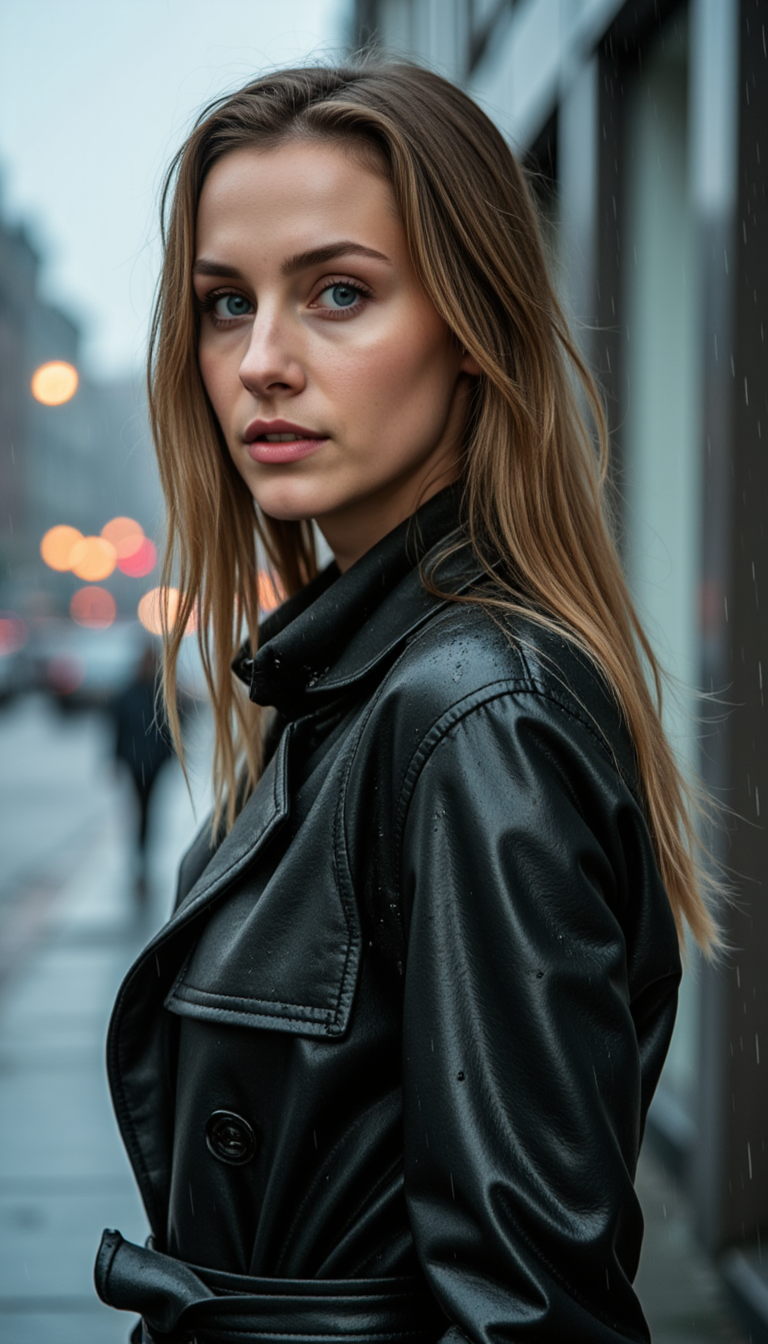 Мокрые & Атмосферные: Minimalist Фотосессия в Ливень
