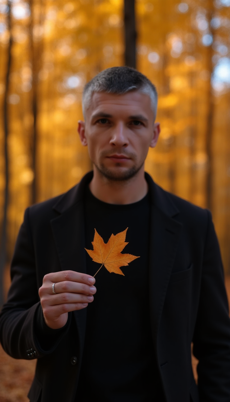Осенняя Фотосессия: Минимализм, Боке и Драма
