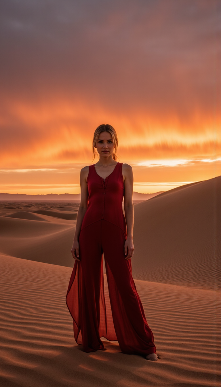 Закат: Драматичные фотосессии с Canon R5
 - Фотосессия с нейросетью
