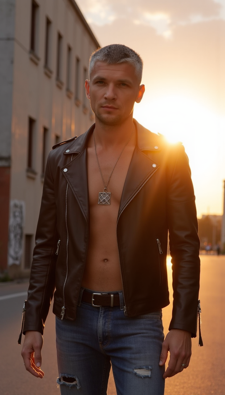 Bad Boy Фотосессия: Золотой Час & Асимметрия
