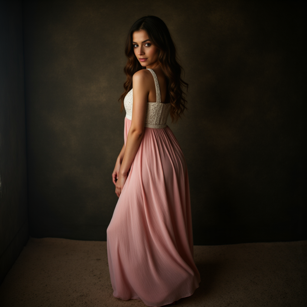 Нейросеть: Нежная Ковбойская Фотосессия Pink Dream - Фотосессия с нейросетью