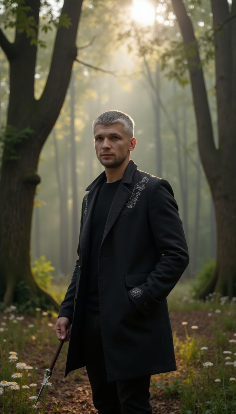 📸 ✨ Гарри Поттер: Волшебная Фотосессия в Природе
 - Фотосессия с нейросетью