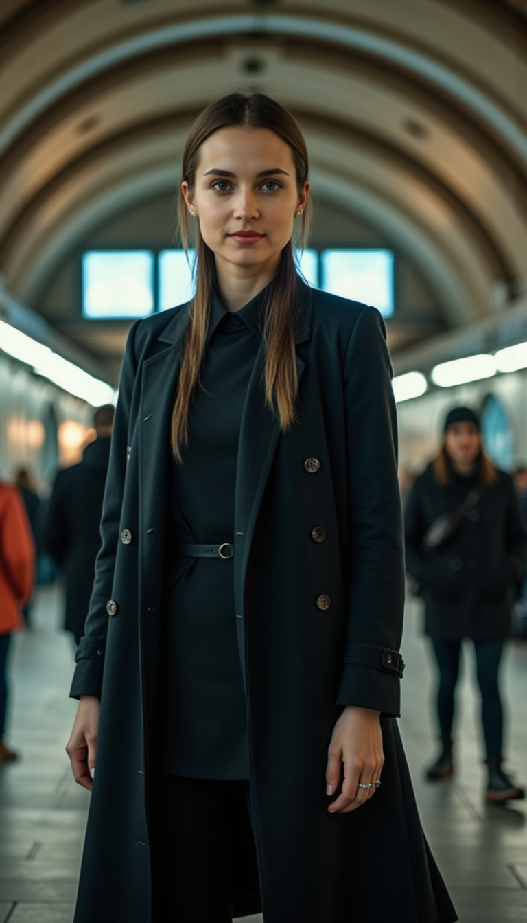 Метро-шик: Фотосессии с контровым светом (Sony A7 IV)
 - Фотосессия с нейросетью