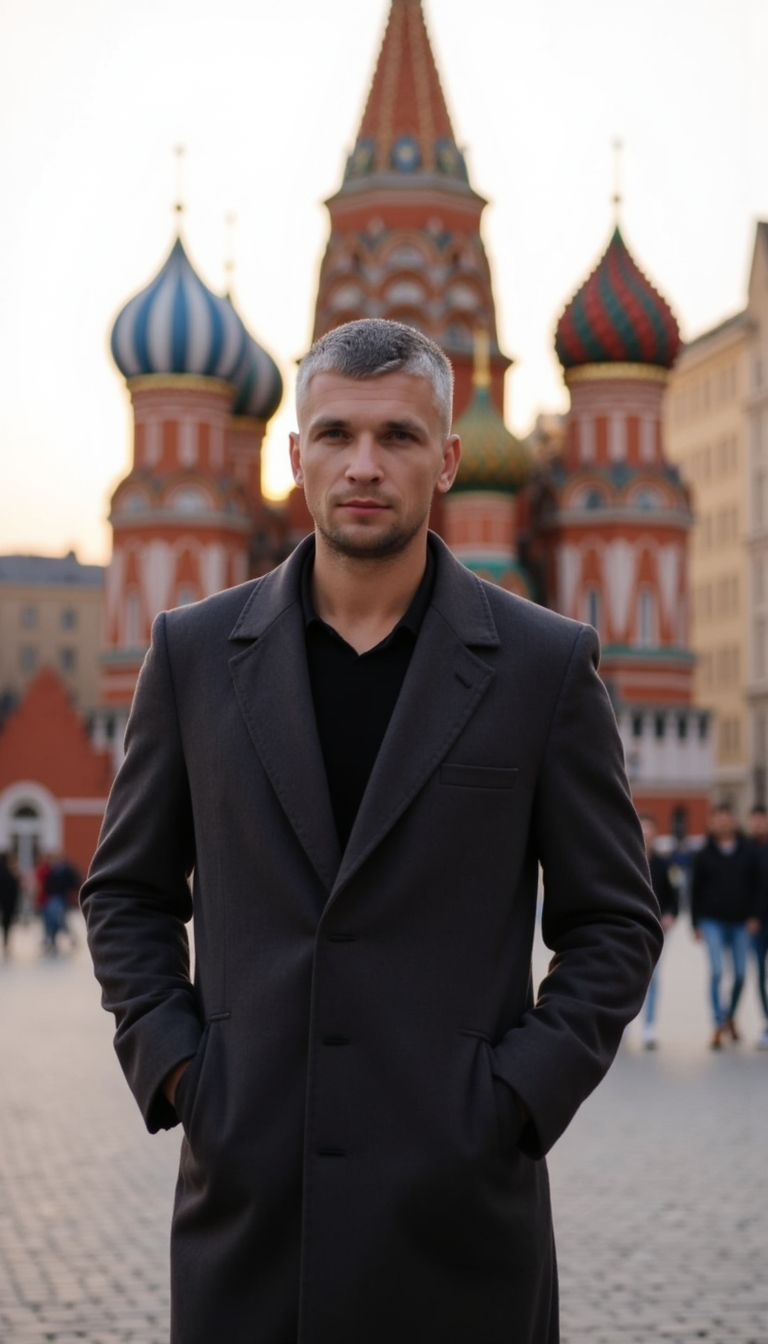 Фотосессия на Красной площади: Киношный кадр
