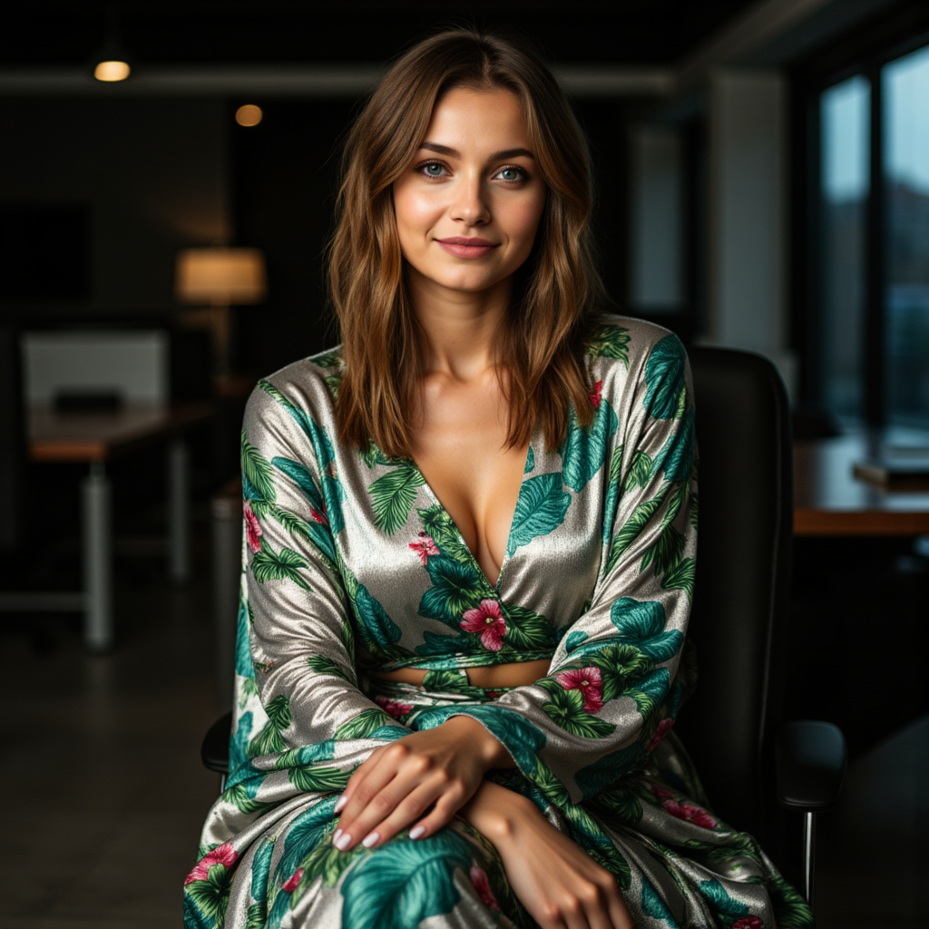 AI Фото: Стильная Офисная Фотосессия - Фотосессия с нейросетью
