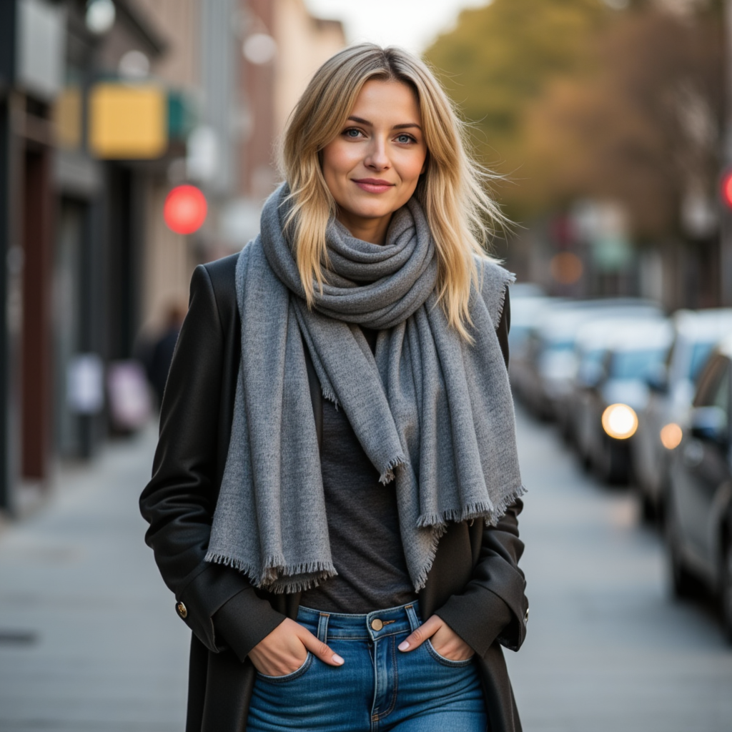 Cool Urban Studio Portrait: AI Photo - Фотосессия с нейросетью
