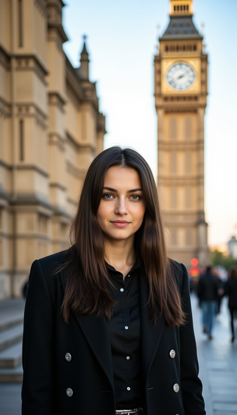 Биг-Бен: Идеальный кадр Canon EOS R6 (50mm f/1.8)
 - Фотосессия с ИИ AIQA