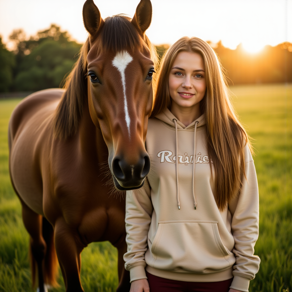 Streetwear и Лошадь: Образы для Фотосессии - Фотосессия с нейросетью