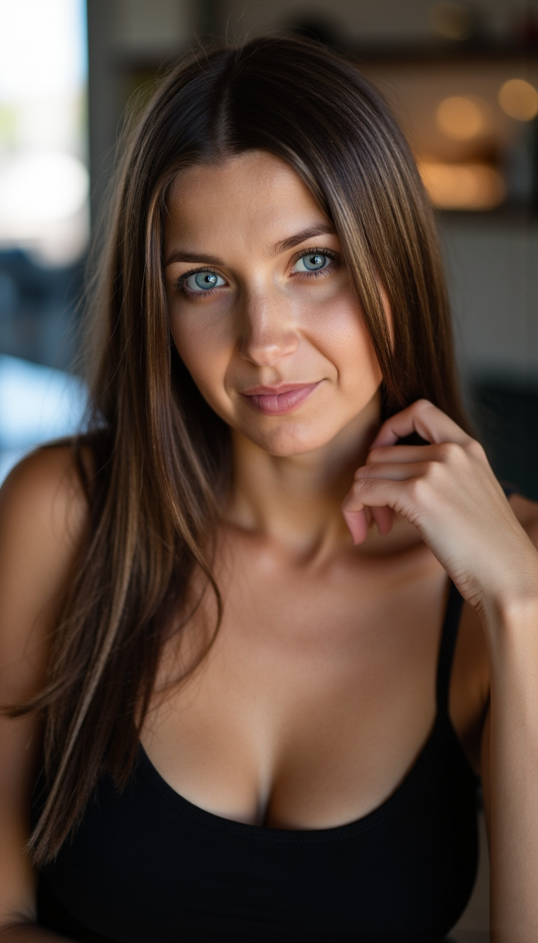 AI Фото для Знакомств: Асимметрия и Размытие
 - Фотосессия с ИИ AIQA
