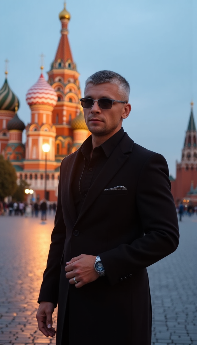 Фотосессия на Красной Площади: Симметрия и Детали
