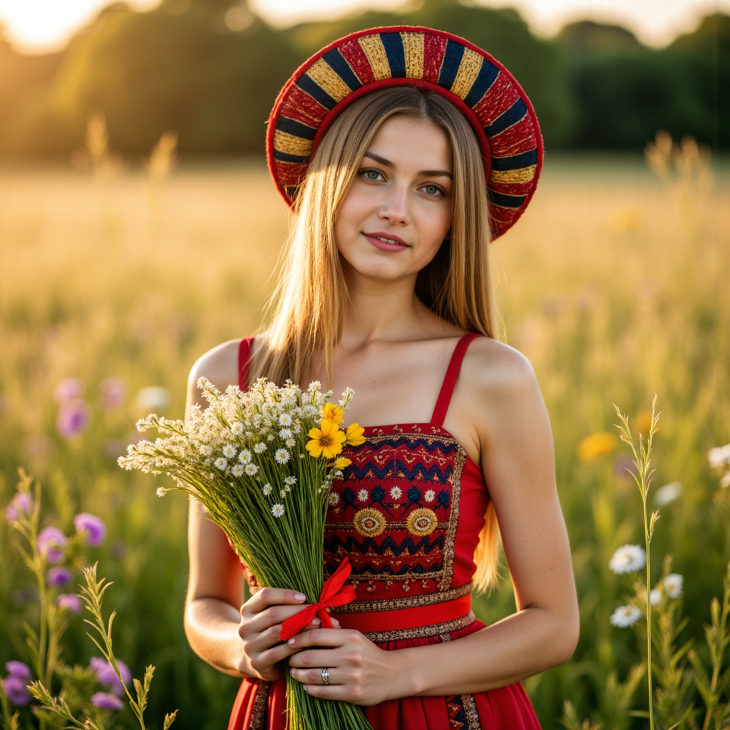 AI Фото Русского Стиля: Спорт и Грация - Фотосессия с нейросетью
