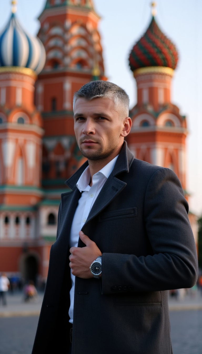 Красная Площадь: Киношная Фотосессия в Рамке
 - Фотосессия с нейросетью