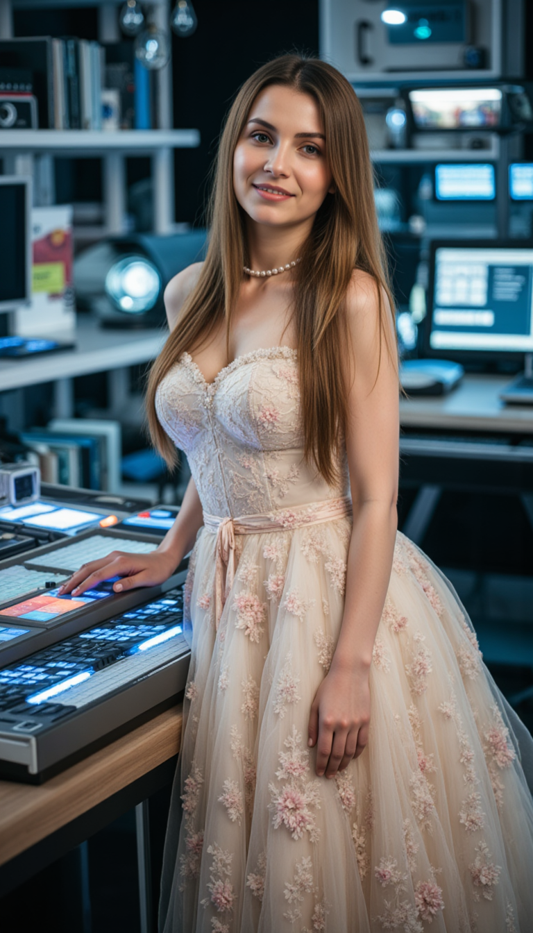 AI Рококо: Изысканные платья, Canon R5
 - Фотосессия с ИИ AIQA
